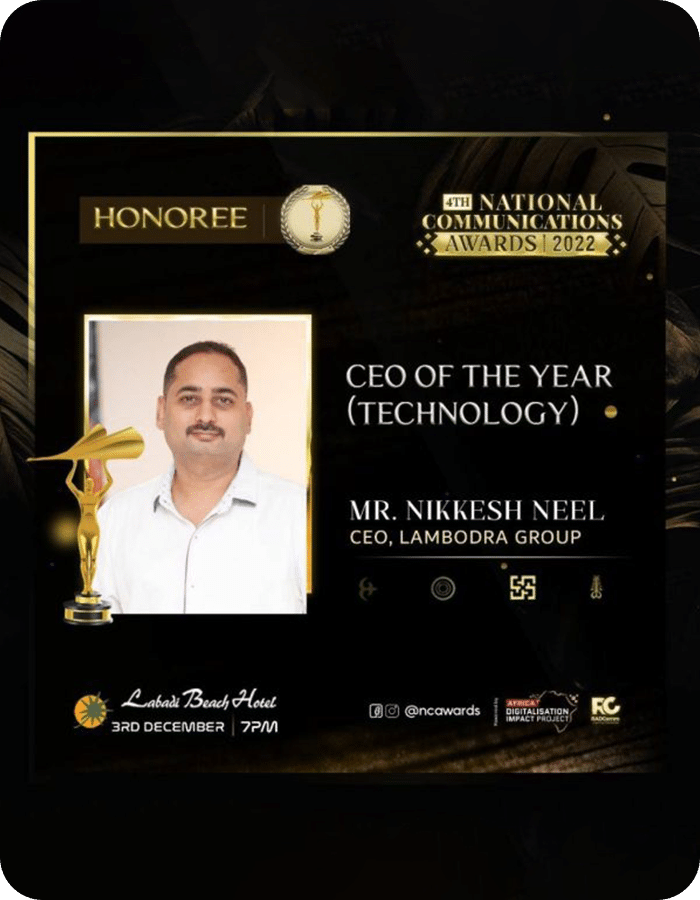 CEO Of The Year 2022 (Technology) | Lambodra Group